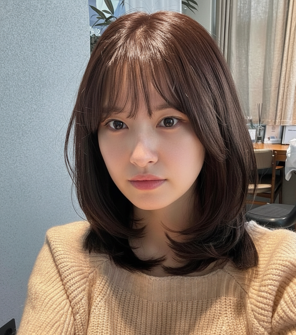 Free AI Face Symmetry Checker – Online Symmetry Test input photo example