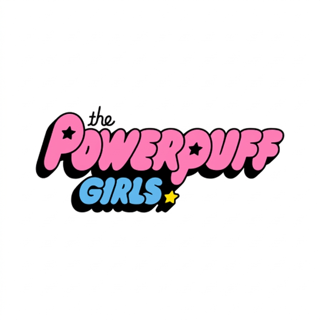 Generate Playful Powerpuff Girls Letters with AI result example