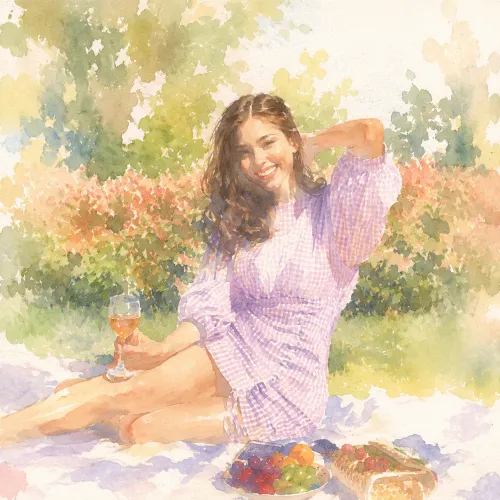 Watercolor Portrait AI