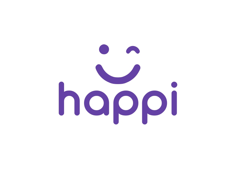 happi logo design