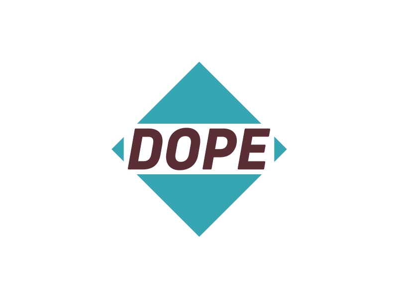 DOPE logo design