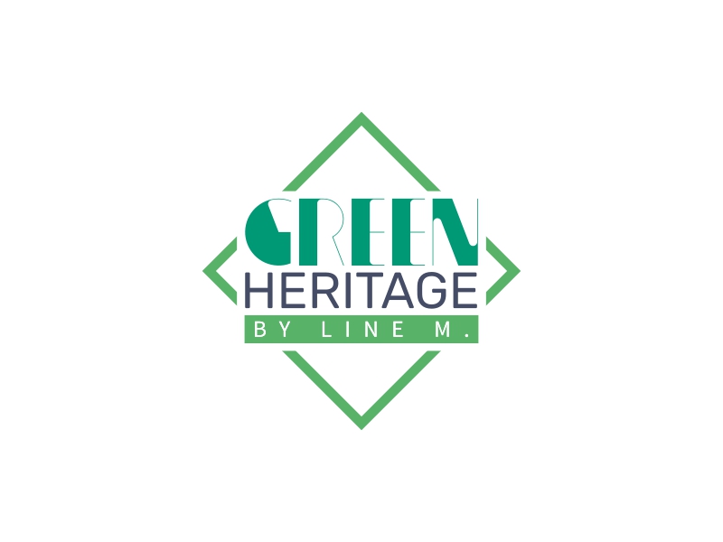 Green Heritage logo design
