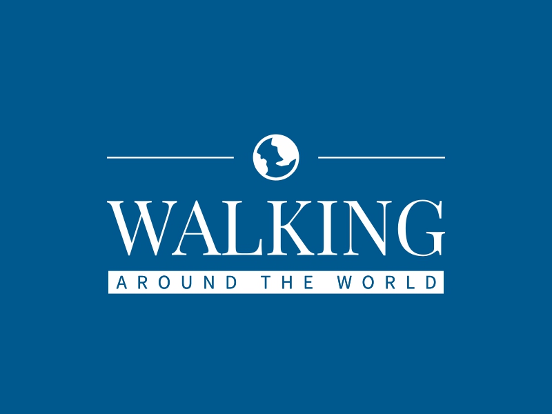 WALKING logo design