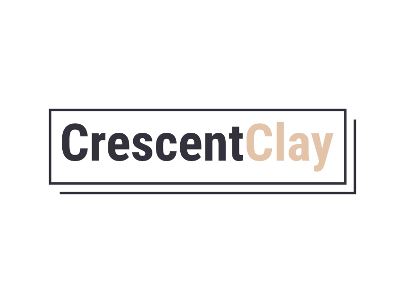Crescent Clay logo design