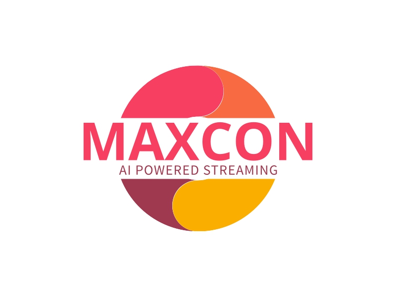 MAXCON logo design