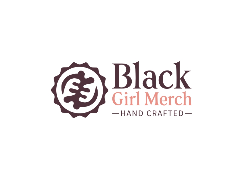 Black Girl Merch logo design