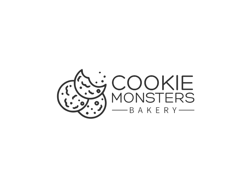 COOKIE MONSTERS logo design