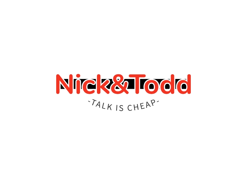 Nick&Todd logo design