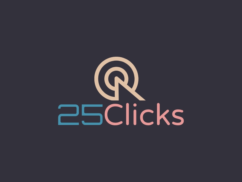 25 Clicks Logo Maker - Design 25 Clicks logos online