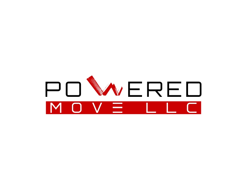 POWERED logo design