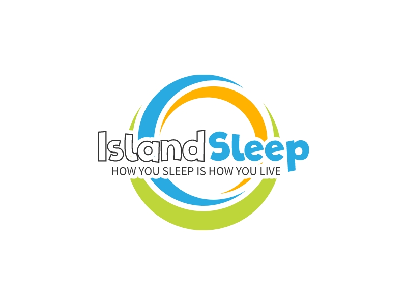 Island Sleep logo design