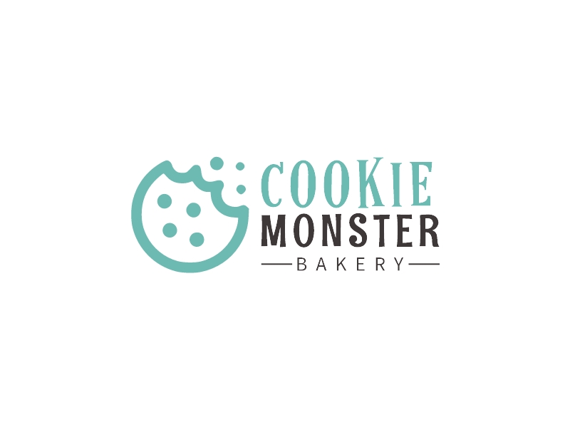 COOKIE MONSTER logo design