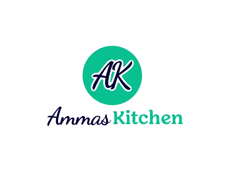 Ammas Kitchen logo design