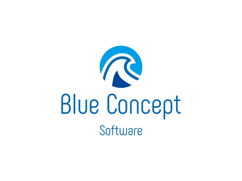 Blue Concept Logo Maker - Design Blue Concept logos online
