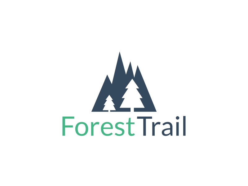 Forest Trail logo design