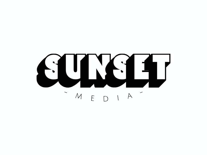 SUNSET logo design