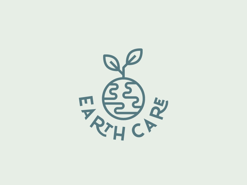 Earth Care logo design