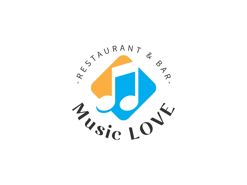 Music LOVE Logo Maker - Design Music LOVE logos online