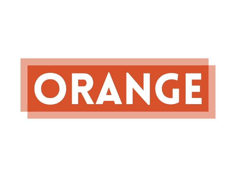 orange logo design