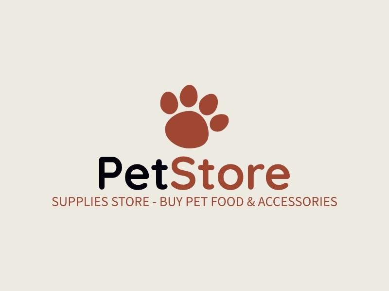 Pet Store logo design