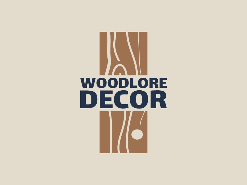 WOODLORE DECOR Logo Maker - Design WOODLORE DECOR logos online