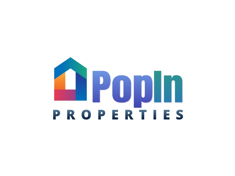 Pop In logo design