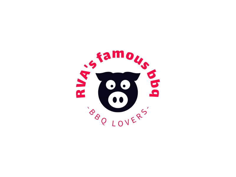 RVA's famous bbq logo design