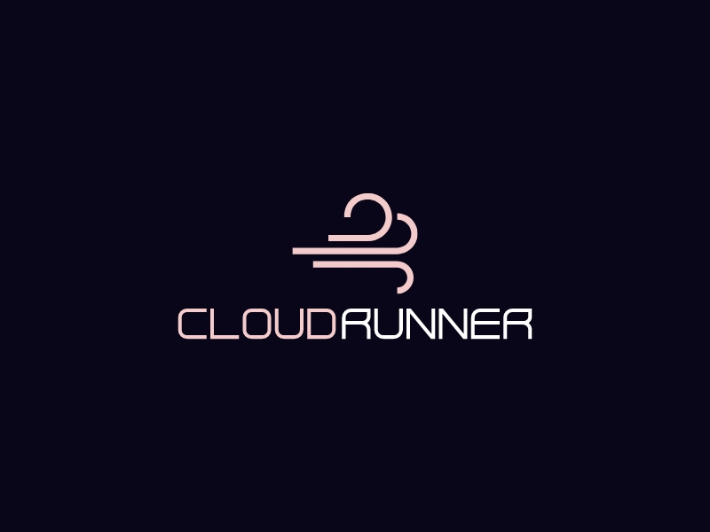 Cloud Runner logo design