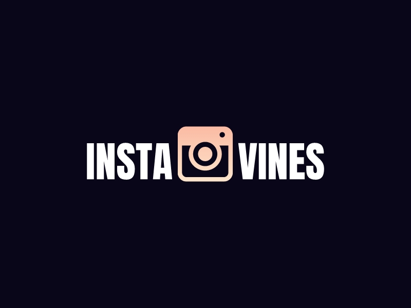 INSTA VINES logo design