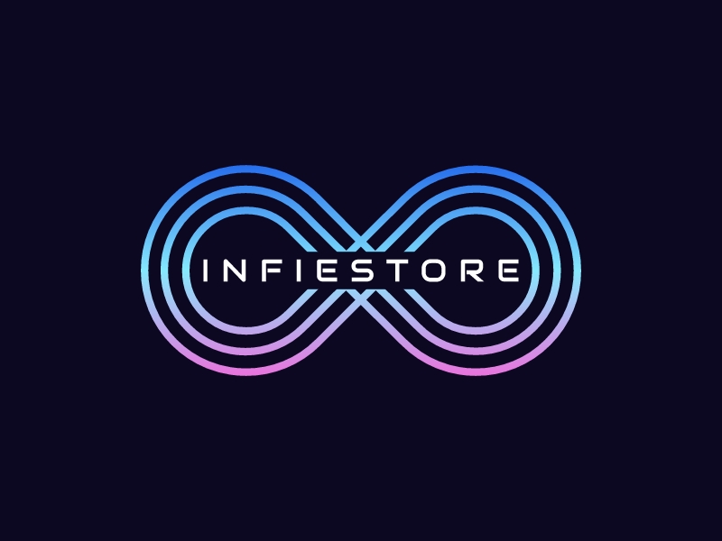 Infiestore logo design