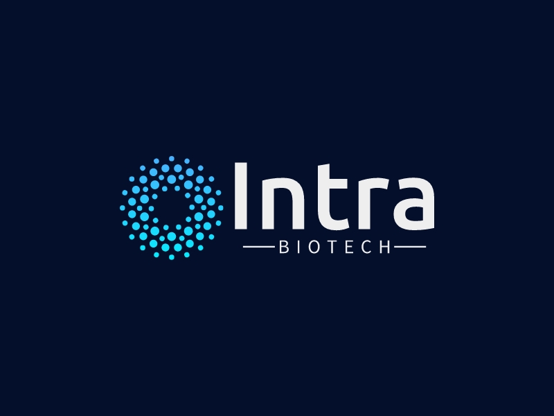 Intra logo design