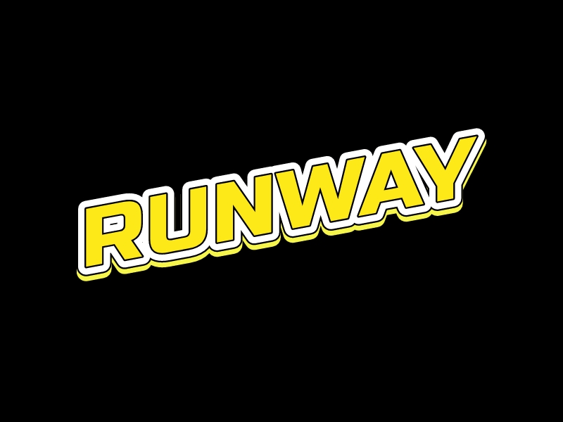 Runway logo design