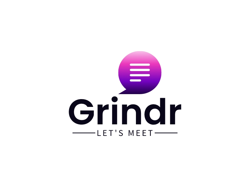 Grindr logo design