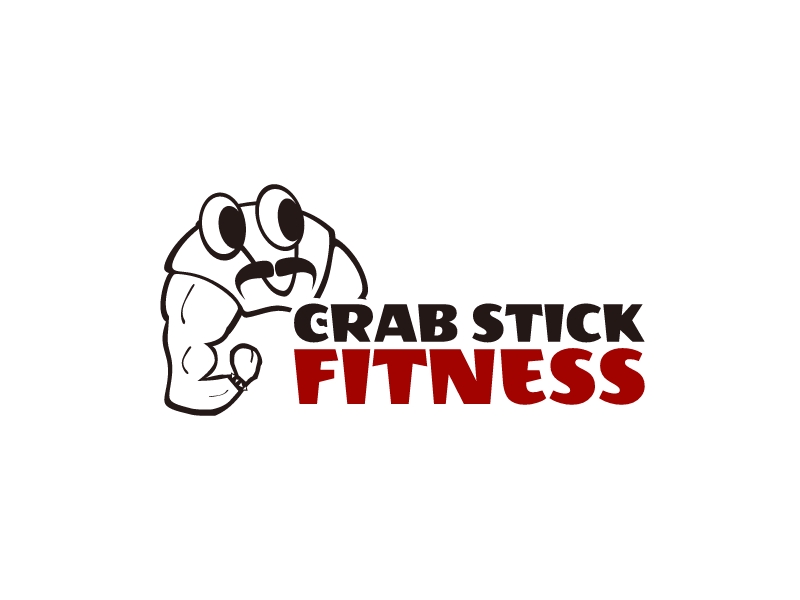 Crab Stick Fitness Logo Maker - Design Crab Stick Fitness logos online