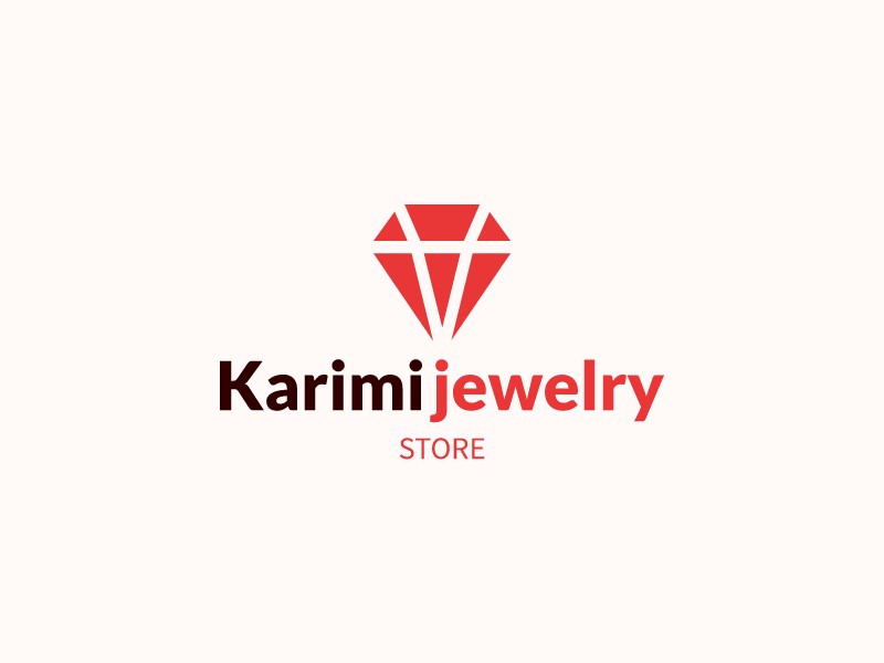 Karimi jewelry logo design