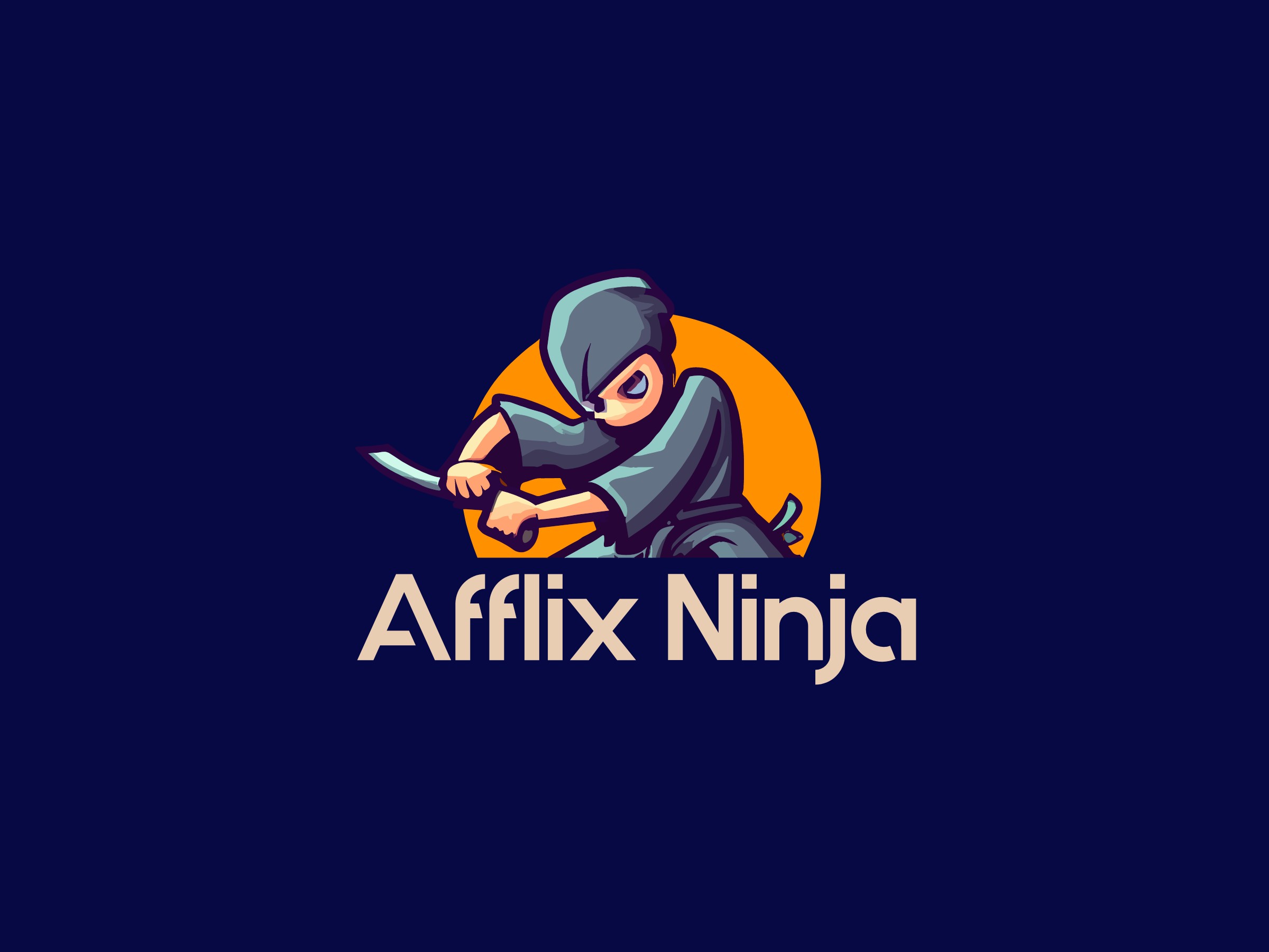 Afflix Ninja Logo Maker - Design Afflix Ninja logos online