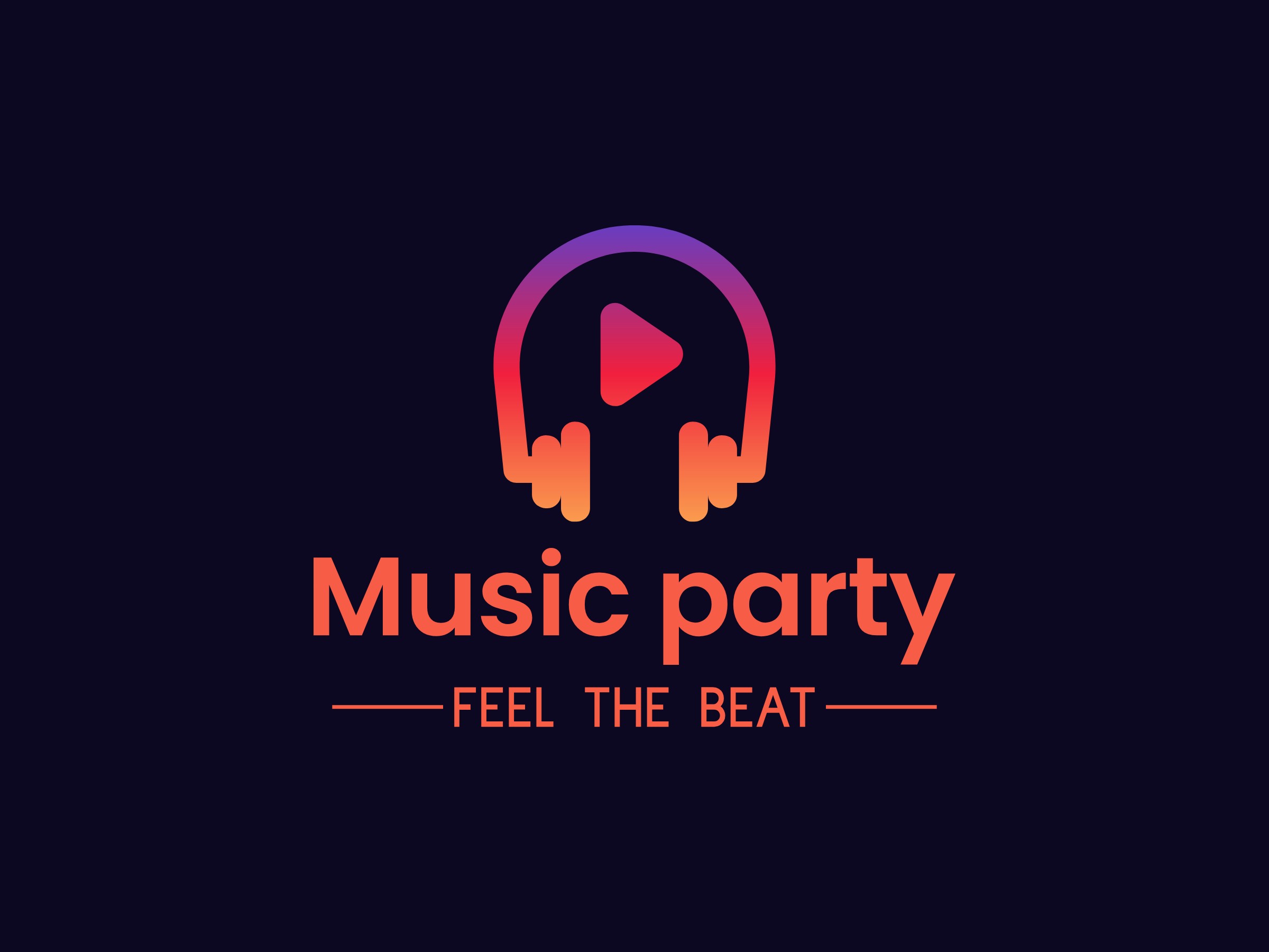 Music party Logo Maker - Design Music party logos online