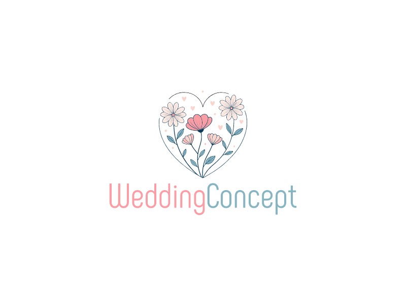 Wedding Concept logo design
