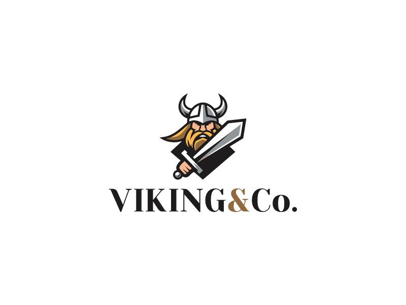 VIKING&Co. logo design