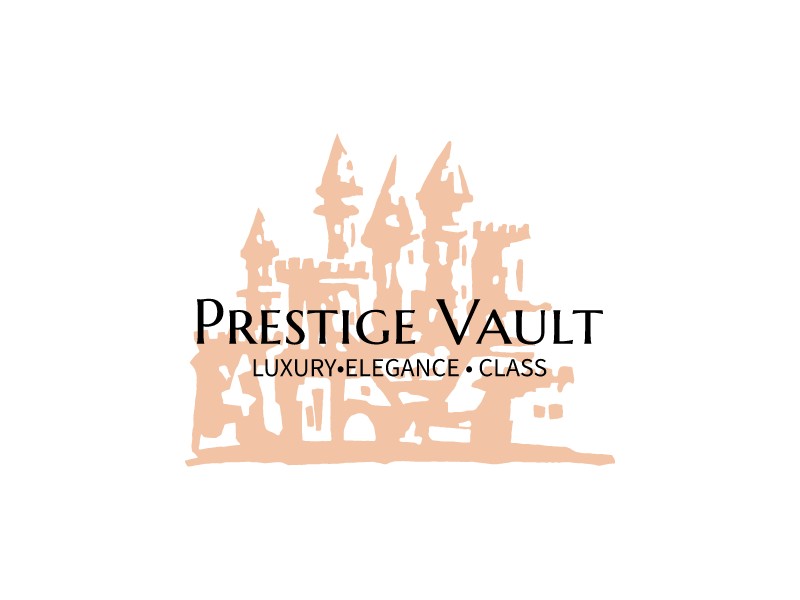 Prestige Vault logo design