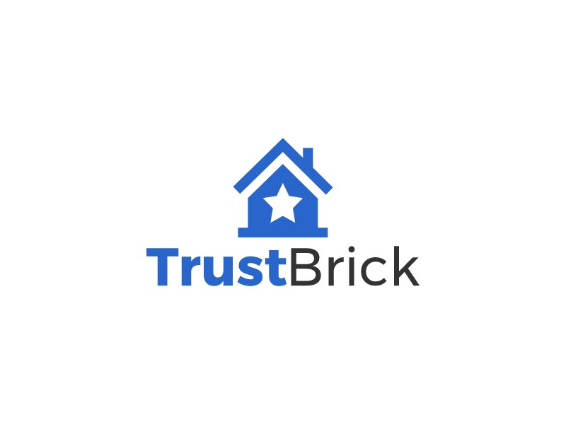 Trust Brick logo design