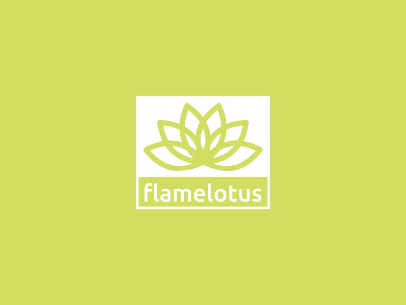 flamelotus logo design