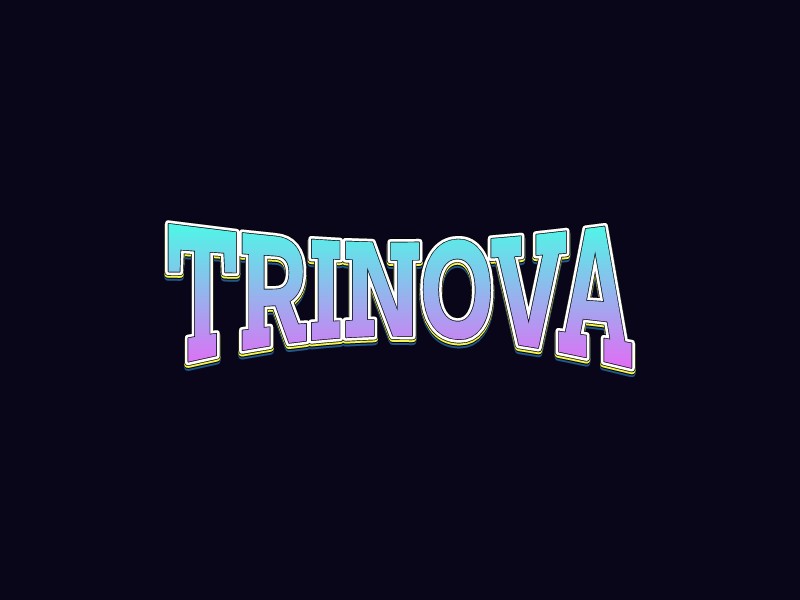 Trinova logo design