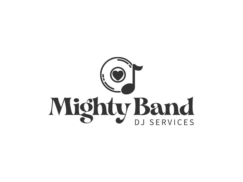 Mighty Band logo design