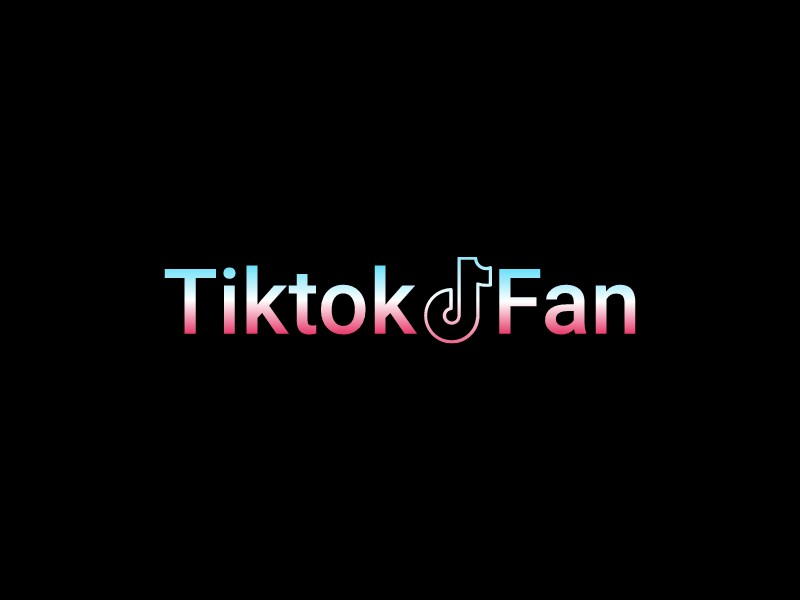 TiktokFan logo design