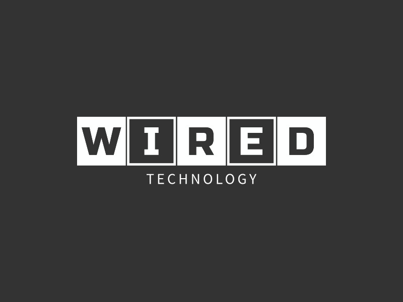 WIRED logo design