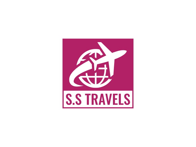 S.S Travels logo design