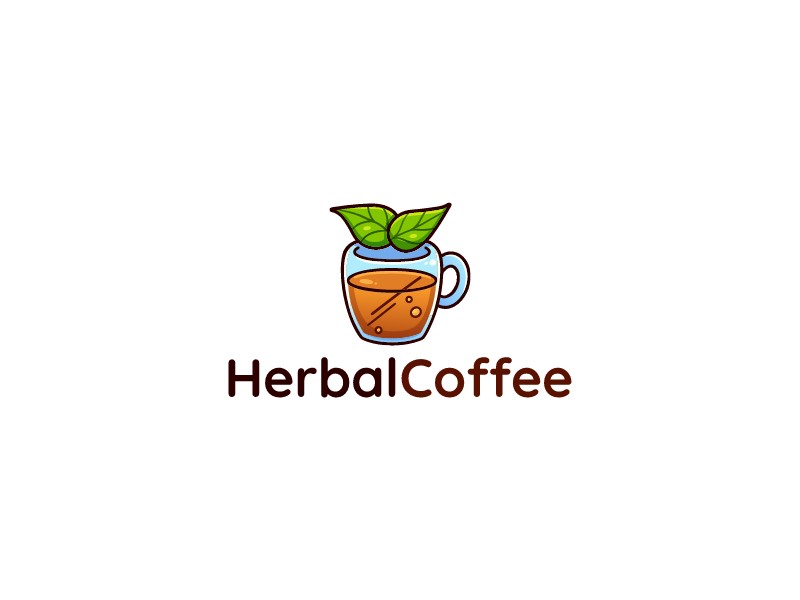 Herbal Coffee logo design
