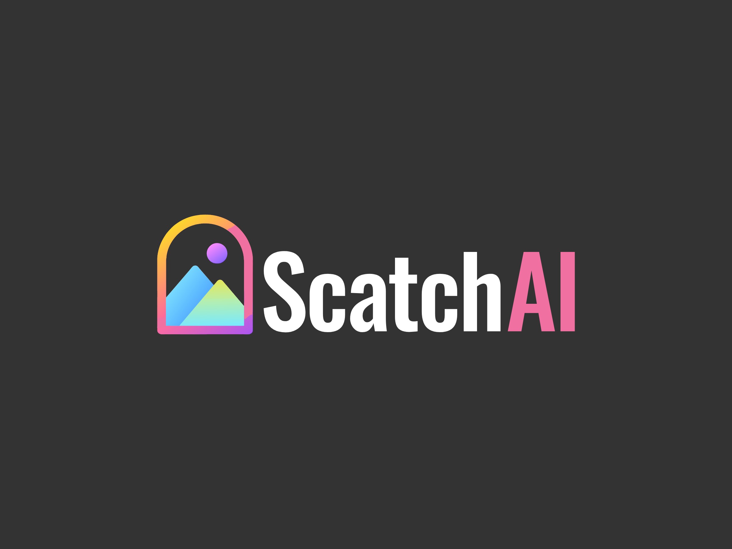 Scatch AI logo design