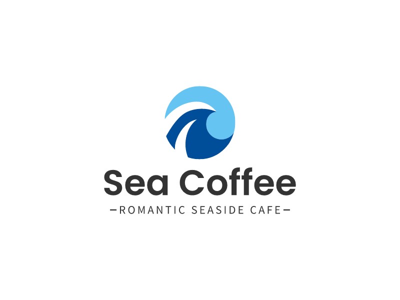 Sea Coffee logo design
